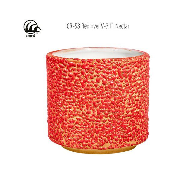 Глазурі рідкі (CR) Crawls t 1180C-1220C