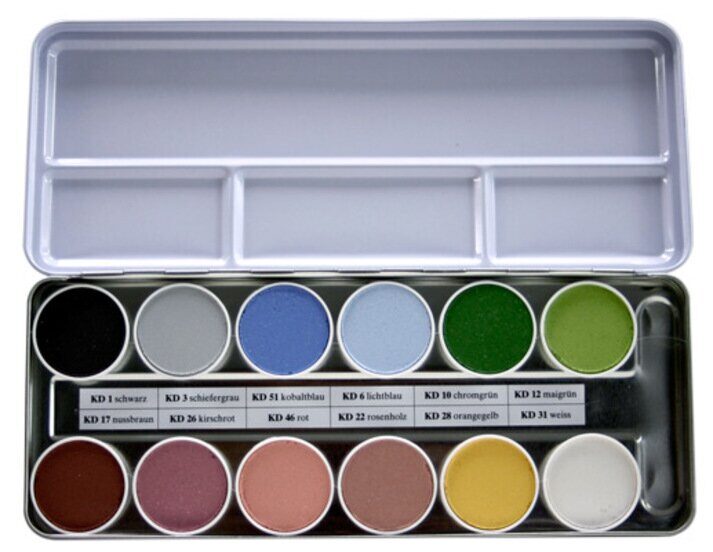 Welte акварель  набір 12 шт  від 950-1250 С