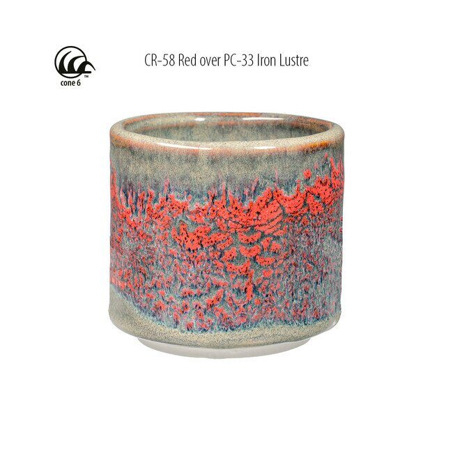 Глазурі рідкі (CR) Crawls t 1180C-1220C