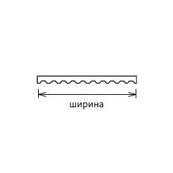 Плита ребриста