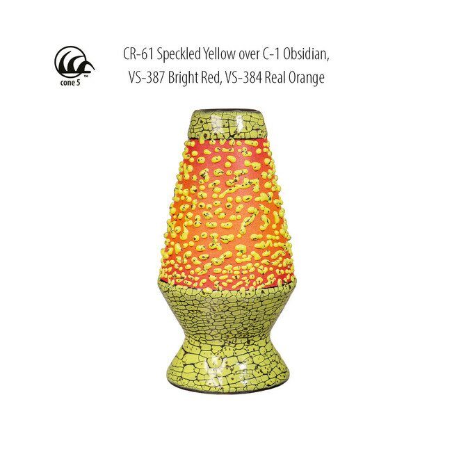 Глазурі рідкі (CR) Crawls t 1180C-1220C