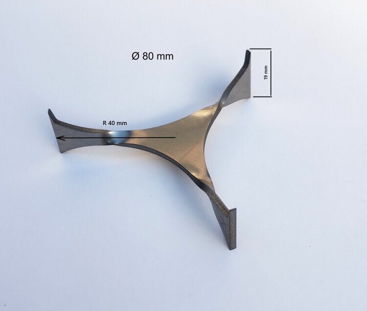 Металева підставка для випалу кераміки